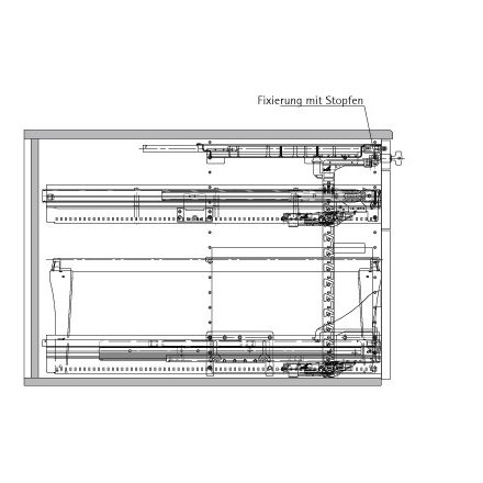 HETTICH 75946 rajz 1:1 Systema Top 2000