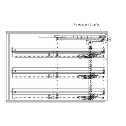 HETTICH 75941 rajz 1:1 Systema Top 2000