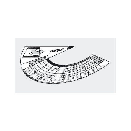 BL 65.5810.01 segédeszköz szög meghatározáshoz (Pythagoras)