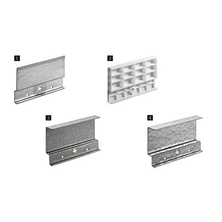 HETTICH 9146613 Easys szögletvas hátlapra ArciTech