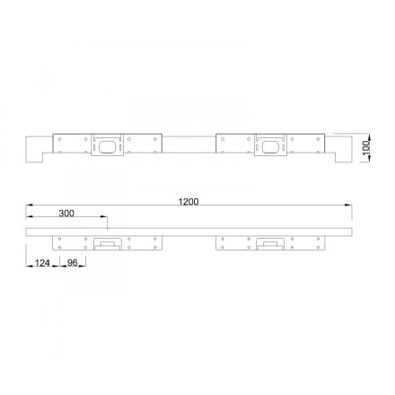 MILADESIGN lábazat alacsony Quark Q7212-K ezüst