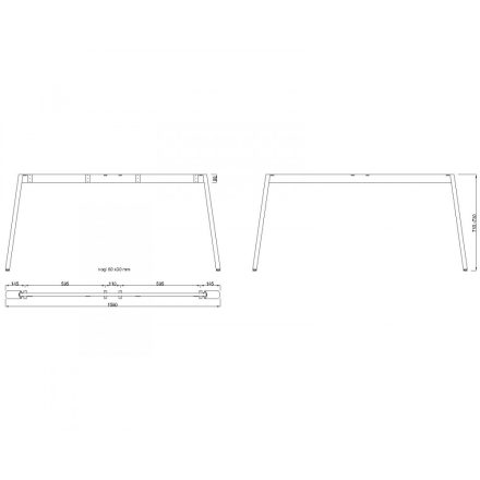 MILADESIGN lábazat Mobilar M6316E–S ezüst