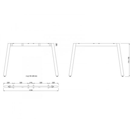 MILADESIGN lábazat Mobilar M5412T–S antracit