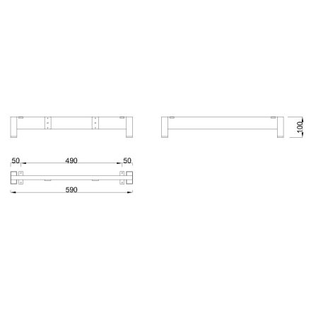 MILADESIGN lábazat alacsony Mobilar M6306-K antrac