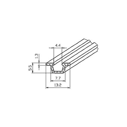 MILADESIGN lábazat Quark Q7207 fekete