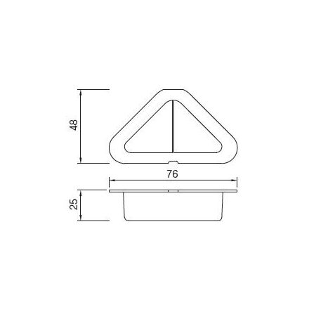 MILADESIGN lábazat állíth.szé. G3 ST227/60R fehér