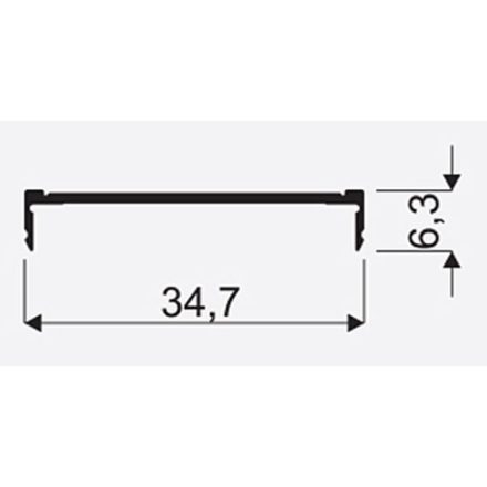 MILADESIGN lábazat G6 ST622/70 fehér