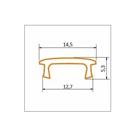 MILADESIGN lábazat állíth.köz. Linear LN3302R fehér