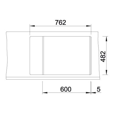 MILADESIGN csatorna Linear LN1604 fehér