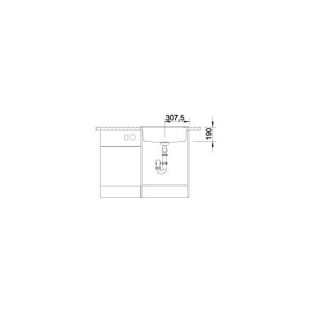 MILADESIGN lábazat Mobilar M6308–SL fehér