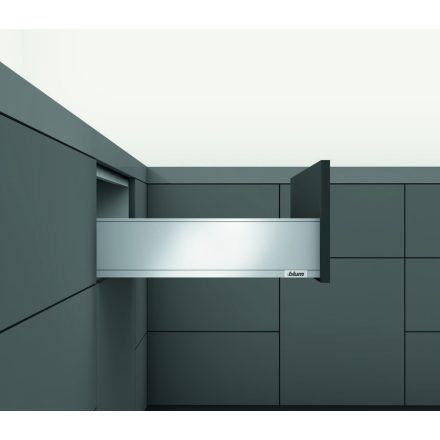 BLUM 770K3502S oldalfal Legrabox K 350mm szürke