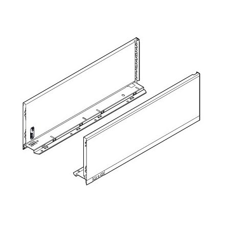 BLUM 770C6002I oldalfal Legrabox C 600mm nemesacél