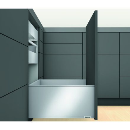 BLUM 770F4502S oldalfal Legrabox F 450mm szürke