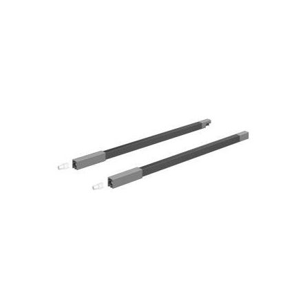 HETTICH 9196171 Atira hosszanti magasító korlát 260 mm antracit J+B