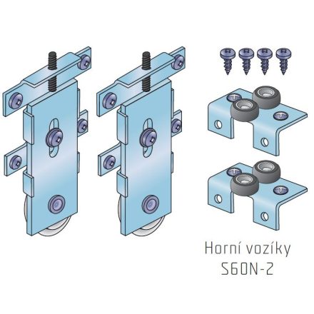 S-S60N-2 vasalat szett 1 ajtóra