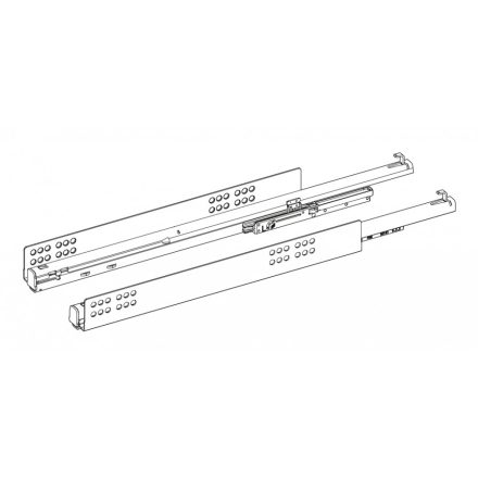 HETTICH 9237609 Quadro V6 520mm/30kg EB10,5 SiSy L